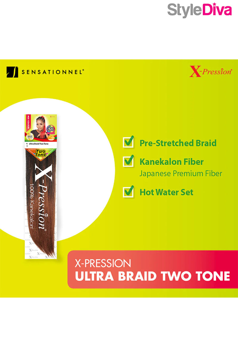 X-Pression Ultra Braid 2Tone